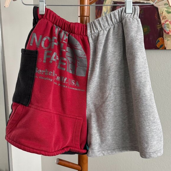 RCYCLD - North Face Sweatshirt Shorts in Medium/Large - Picture 1 of 8